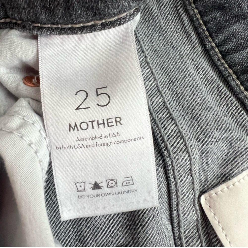 Mother Superior The Rambler Jeans in Uncommon Ground Gray size 25 - Picture 9 of 16